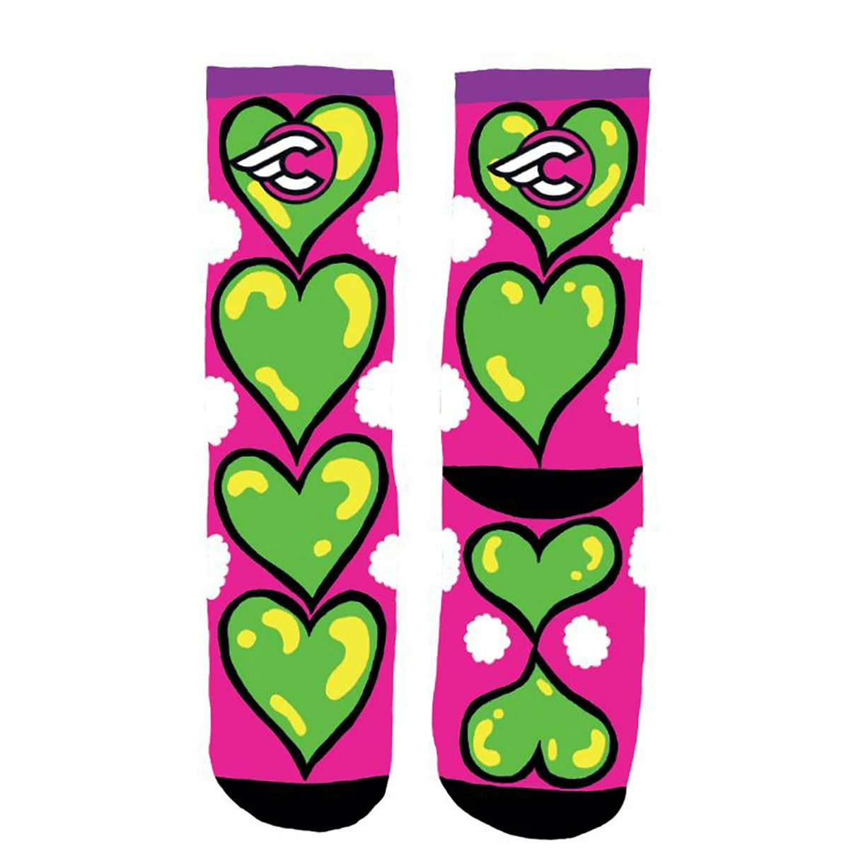 Cinelli ANA BENAROYA HEART Socks 5 Cinelli ANA BENAROYA HEART Socks - Billede 3