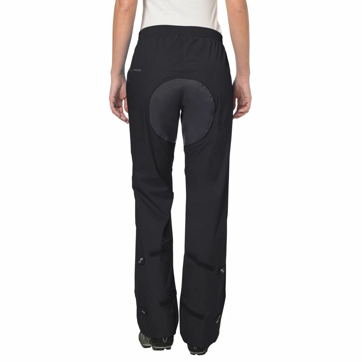 VAUDE WOMEN'S DROP PANTS II Rain Trousers -Short Size- 6 VAUDE WOMEN'S DROP PANTS II Rain Trousers -Short Size- - Billede 4