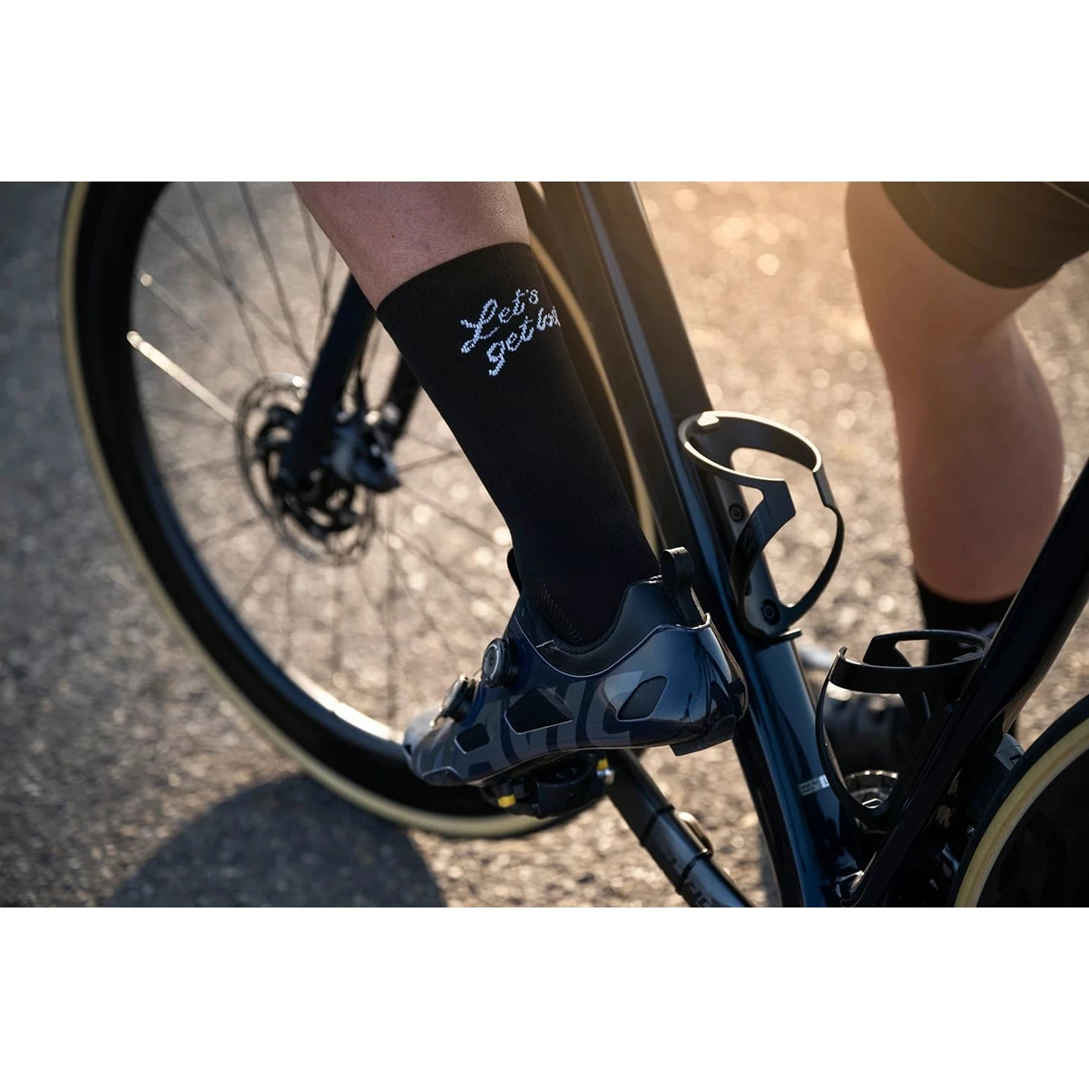COIS Cycling Let’s Get Lost Cycling Socks 4 COIS Cycling Let’s Get Lost Cycling Socks - Billede 2