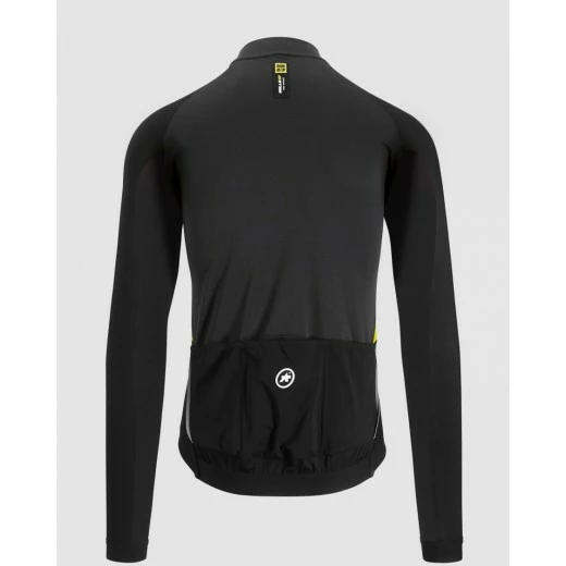 Assos MILLE GT Spring Jakke . Sort/fluoYellow 5 Assos MILLE GT Spring Jakke . Sort/fluoYellow - Billede 3