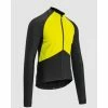 Assos MILLE GT Spring Jakke . Sort/fluoYellow