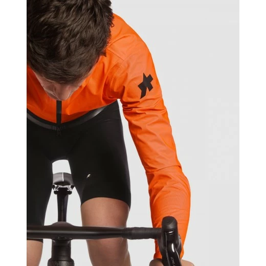 Assos Equipe RS Regnjakke - Orange 10 Assos Equipe RS Regnjakke - Orange - Billede 8