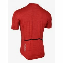 Cykel Jersey Fusion C3 - RedMelange Unisex -Assos Butik c3 cycling jersey 0198 red 2back low