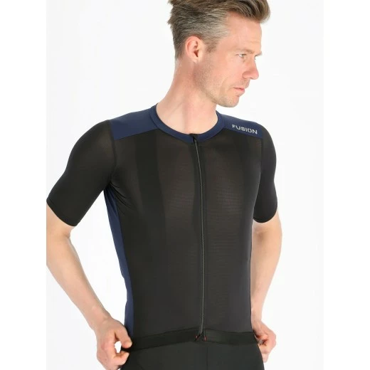 Fusion Herre Cykel Jersey - NightBlue 6 Fusion Herre Cykel Jersey - NightBlue - Billede 4