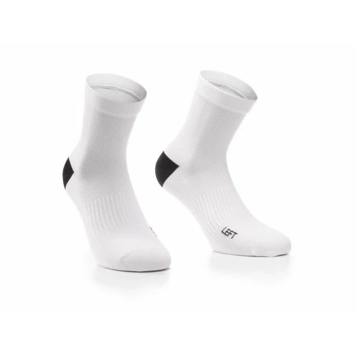 Assos Essence Low Cykel Strømper (2pack) Hvid 3 Assos Essence Low Cykel Strømper (2pack) Hvid