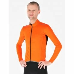 Fusion SLi Cykeljakke Orange - Unisex -Assos Butik sli cycling jacket 0209 orange 1front v2 low