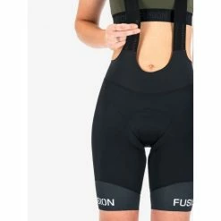Cykelshorts Fusion Dame C3 - Sort -Assos Butik womens c3 bib shorts 1045 black 5f v2 3854568 750x
